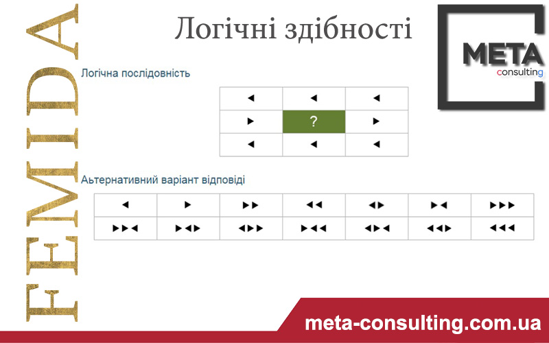 FEMIDA • General Skill Test_ Логічні здібності